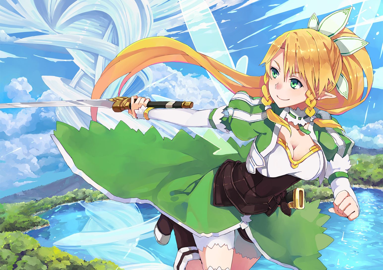 Leafa Wallpapers Wallpaper Cave