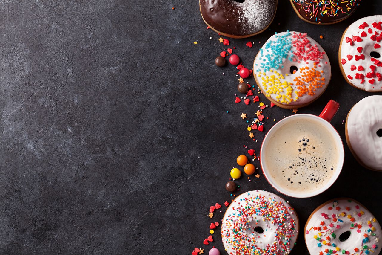 Coffee And Donuts Wallpapers Wallpaper Cave