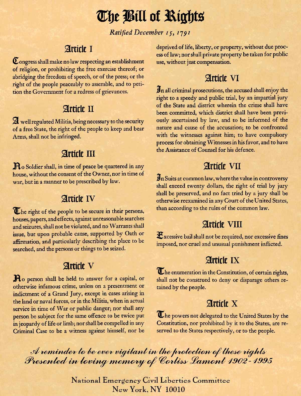 United States Bill Of Rights Wallpapers - Wallpaper Cave