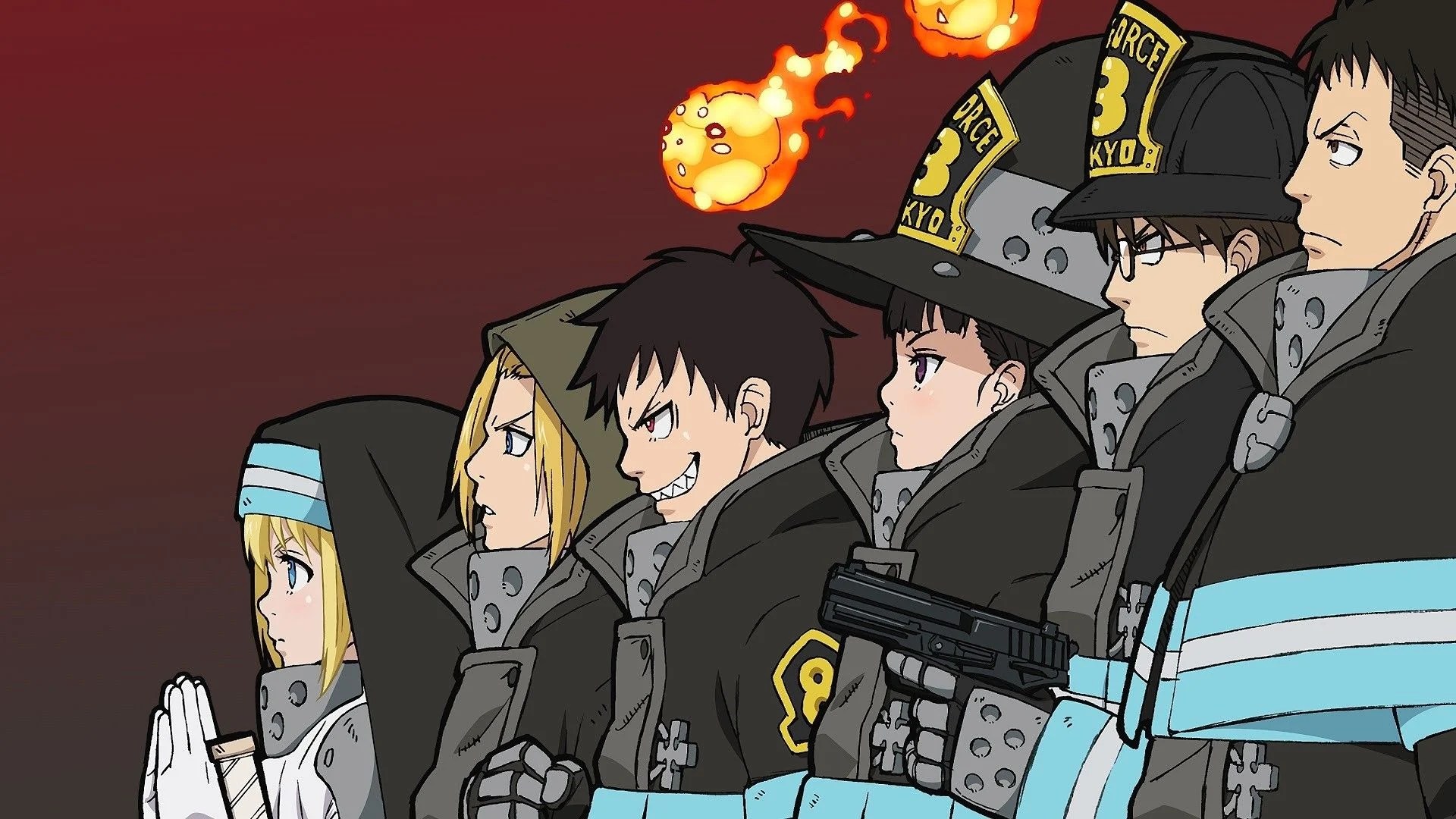 Fire Force Desktop HD Wallpapers Wallpaper Cave