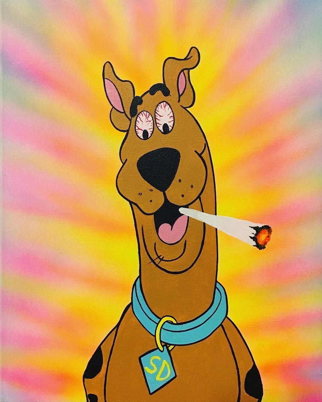 Scooby Doo Weed Wallpapers Wallpaper Cave