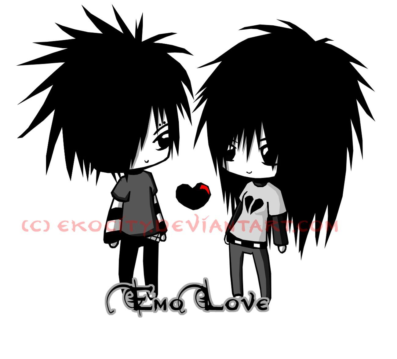 Cute Anime Emo Wallpapers Wallpaper Cave