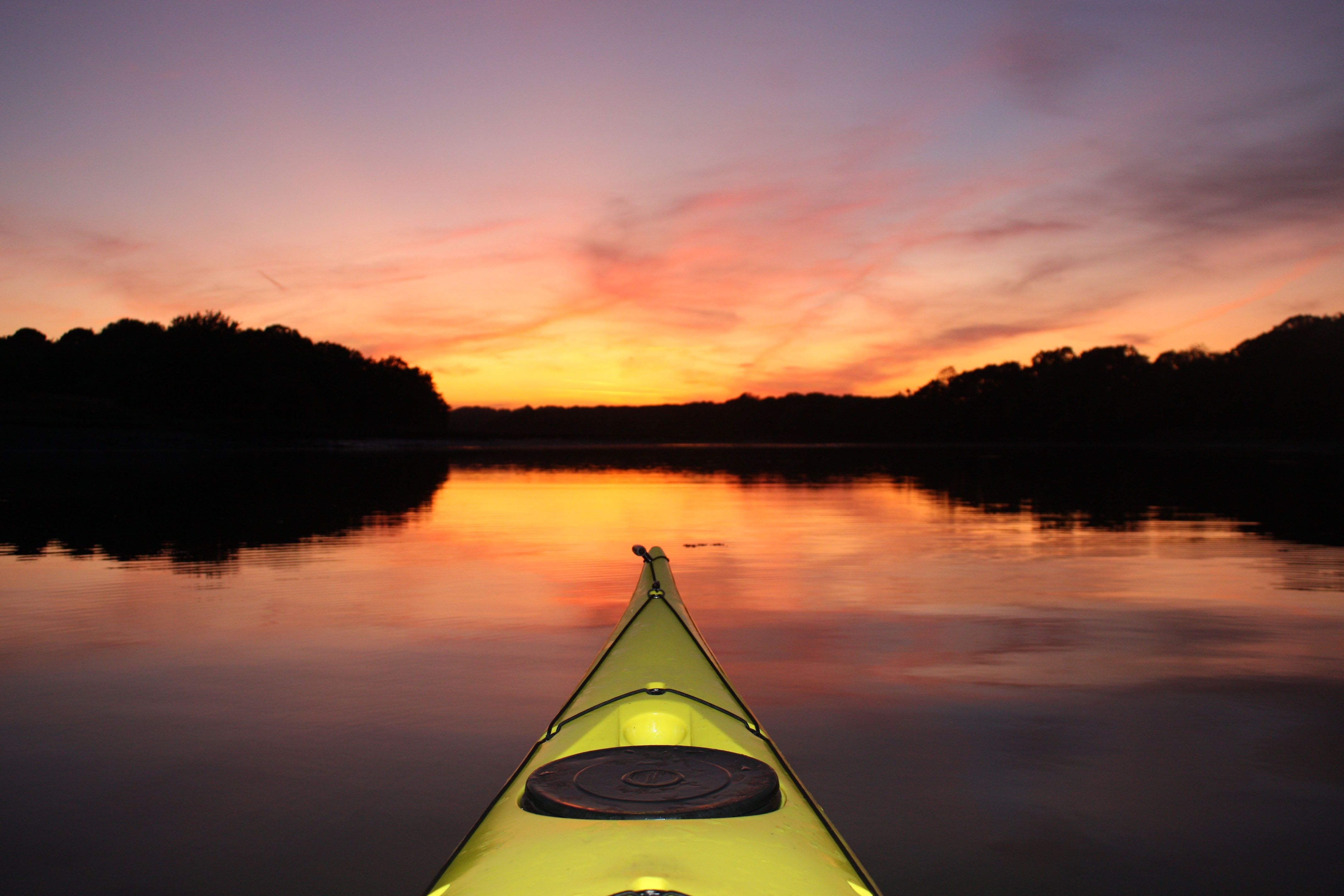 Canoes At Sunset Wallpapers Wallpaper Cave