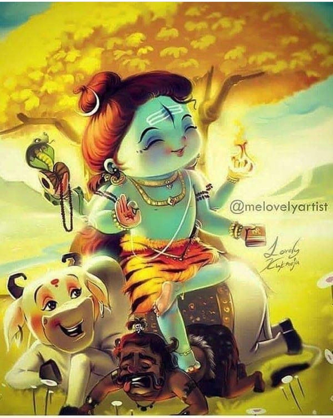 Cute Shiva Wallpapers Wallpaper Cave