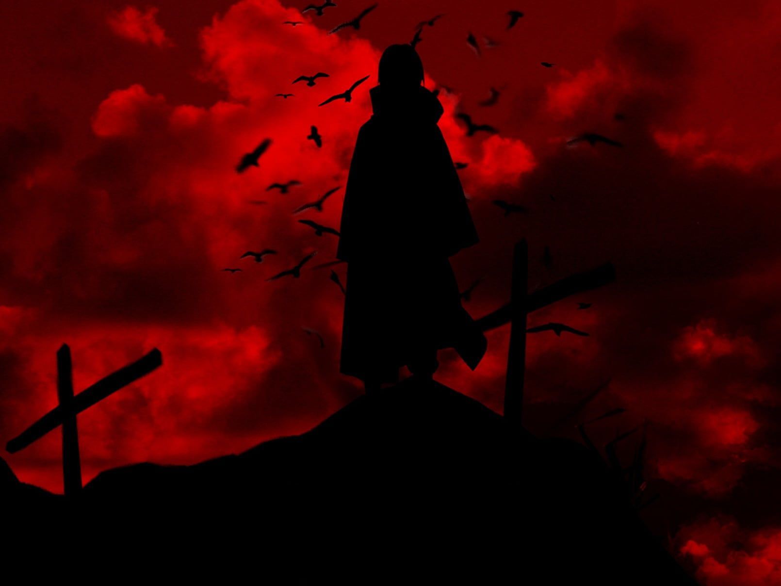 Itachi Red Wallpapers Wallpaper Cave