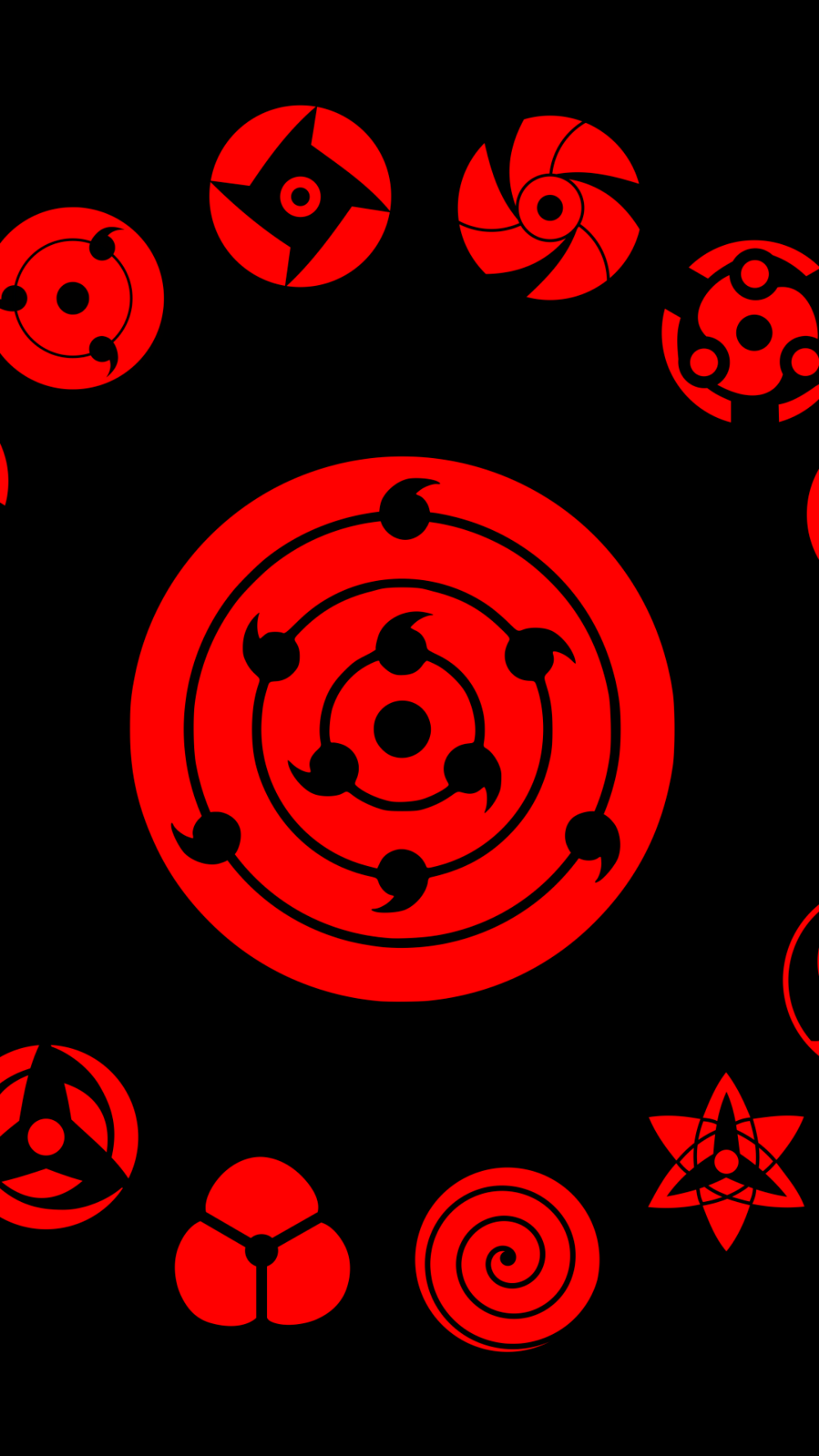 Red Naruto Wallpapers Wallpaper Cave