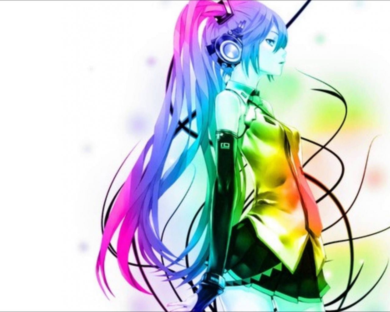 Rainbow Girl Wallpapers Wallpaper Cave