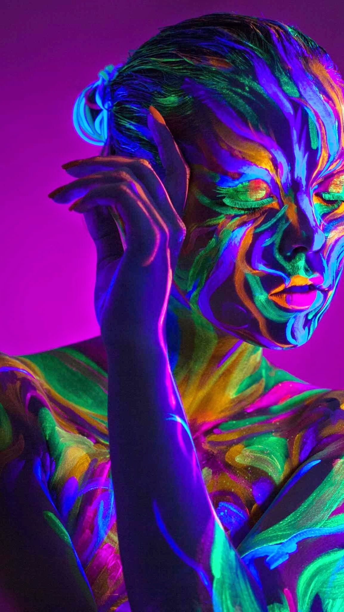 Rainbow Girl Wallpapers Wallpaper Cave