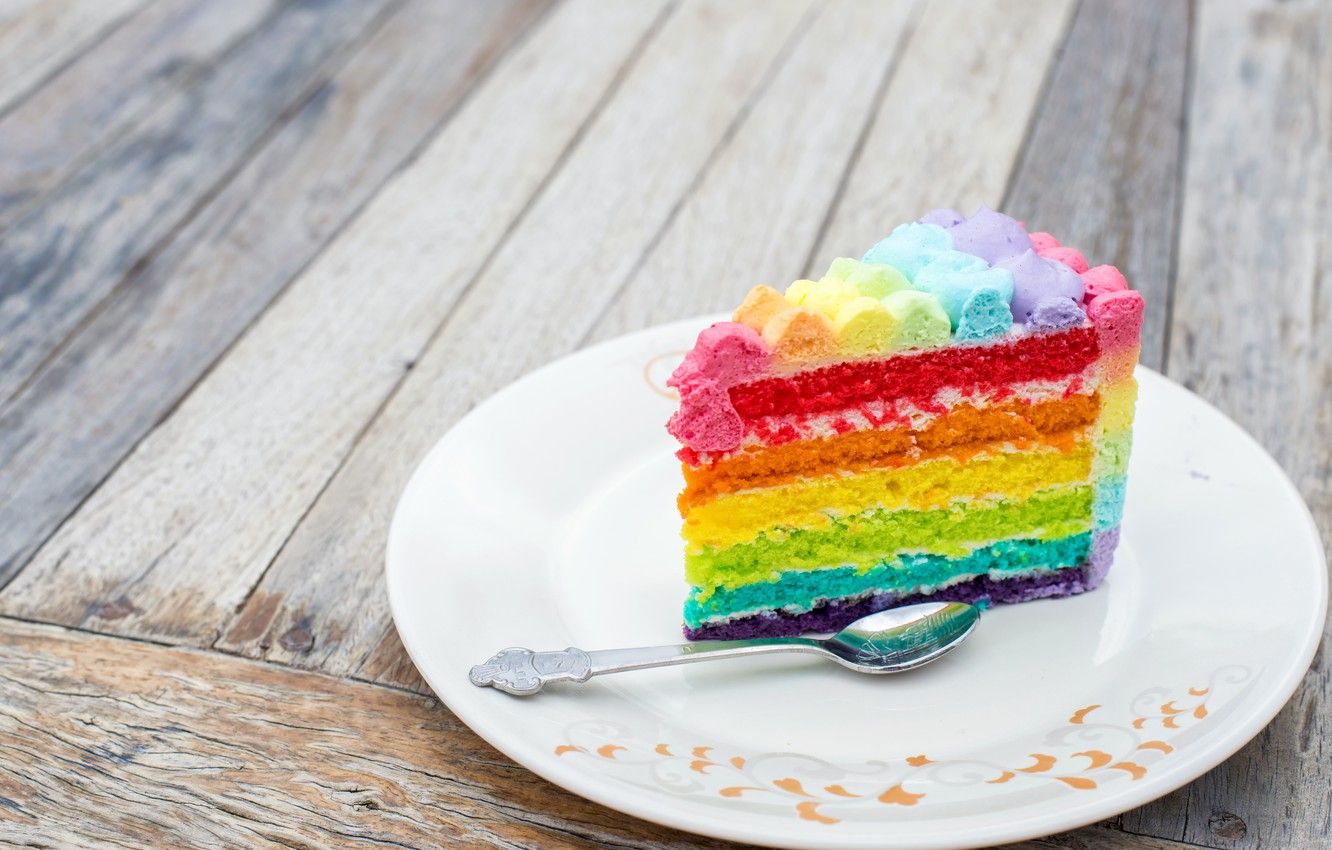 Rainbow Cake Wallpapers Wallpaper Cave