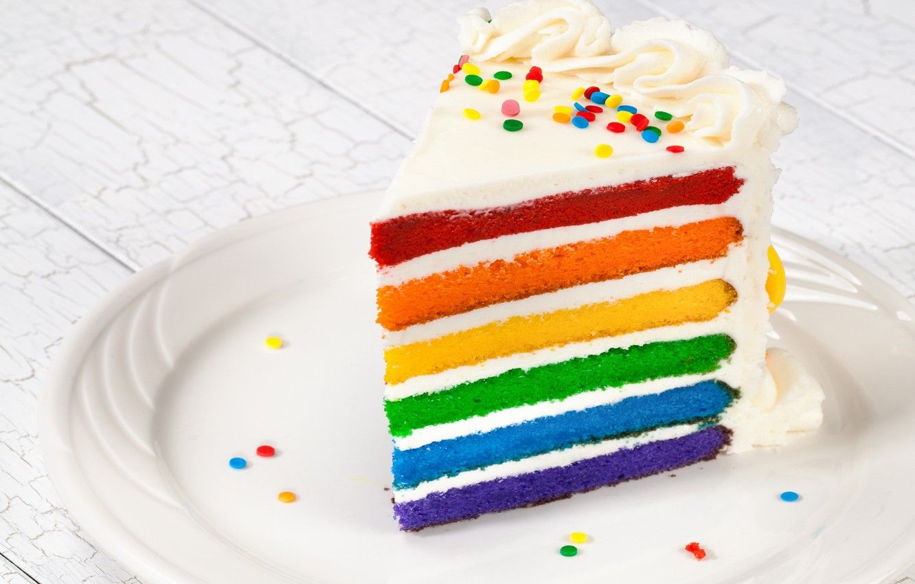 Rainbow Cake Wallpapers Wallpaper Cave