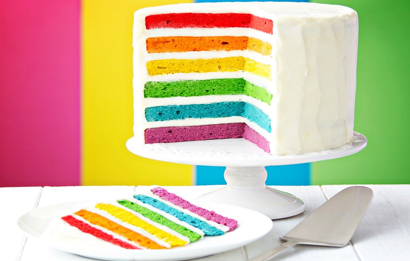 Rainbow Cake Wallpapers Wallpaper Cave