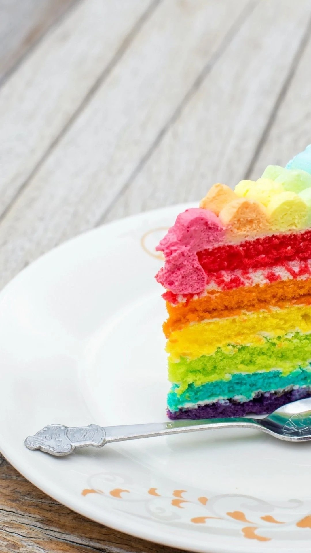 Rainbow Cake Wallpapers Wallpaper Cave