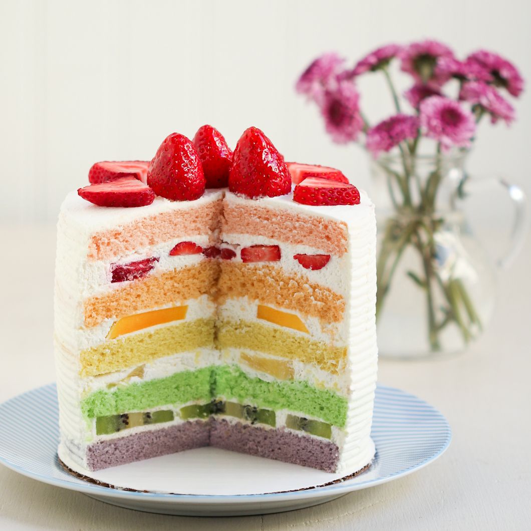 Rainbow Cake Wallpapers Wallpaper Cave