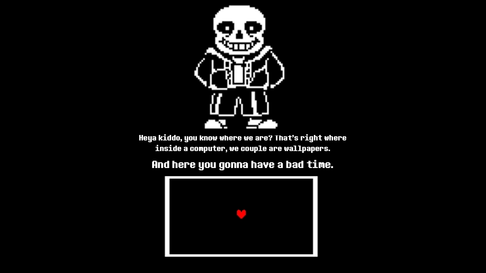 Sans Bad Time Wallpapers Wallpaper Cave