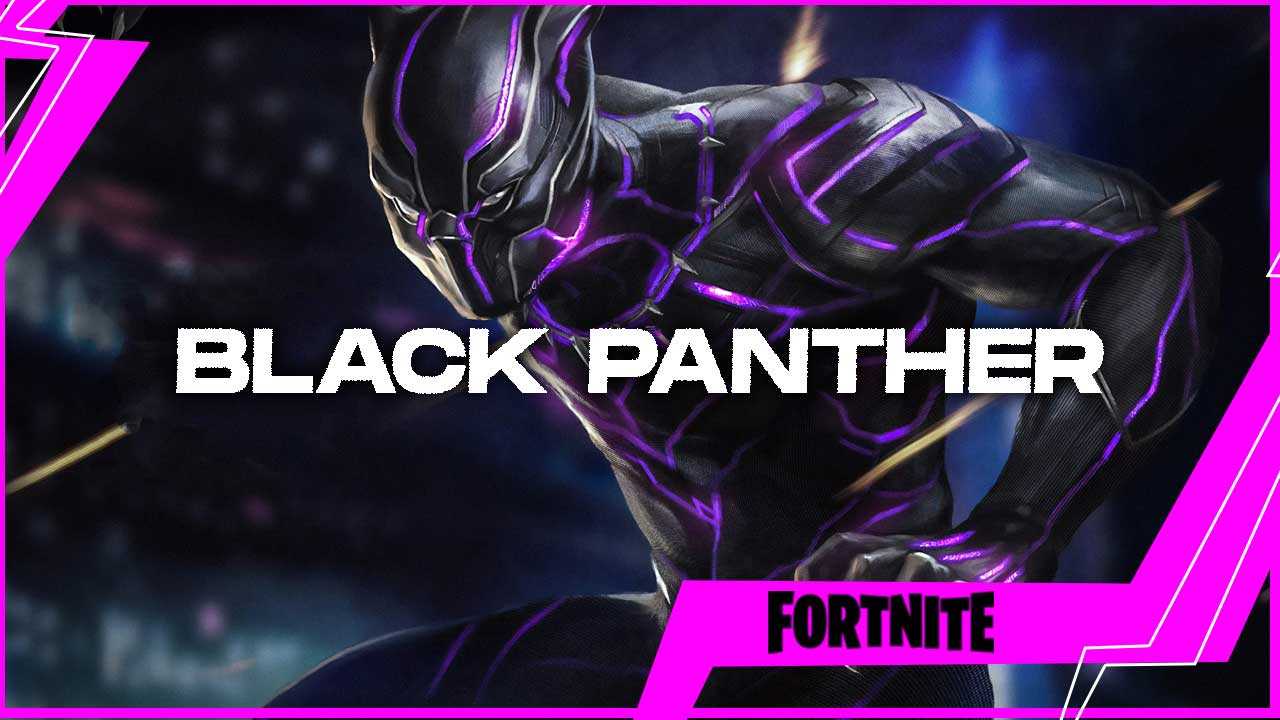 Black Panther In Fortnite Wallpapers Wallpaper Cave