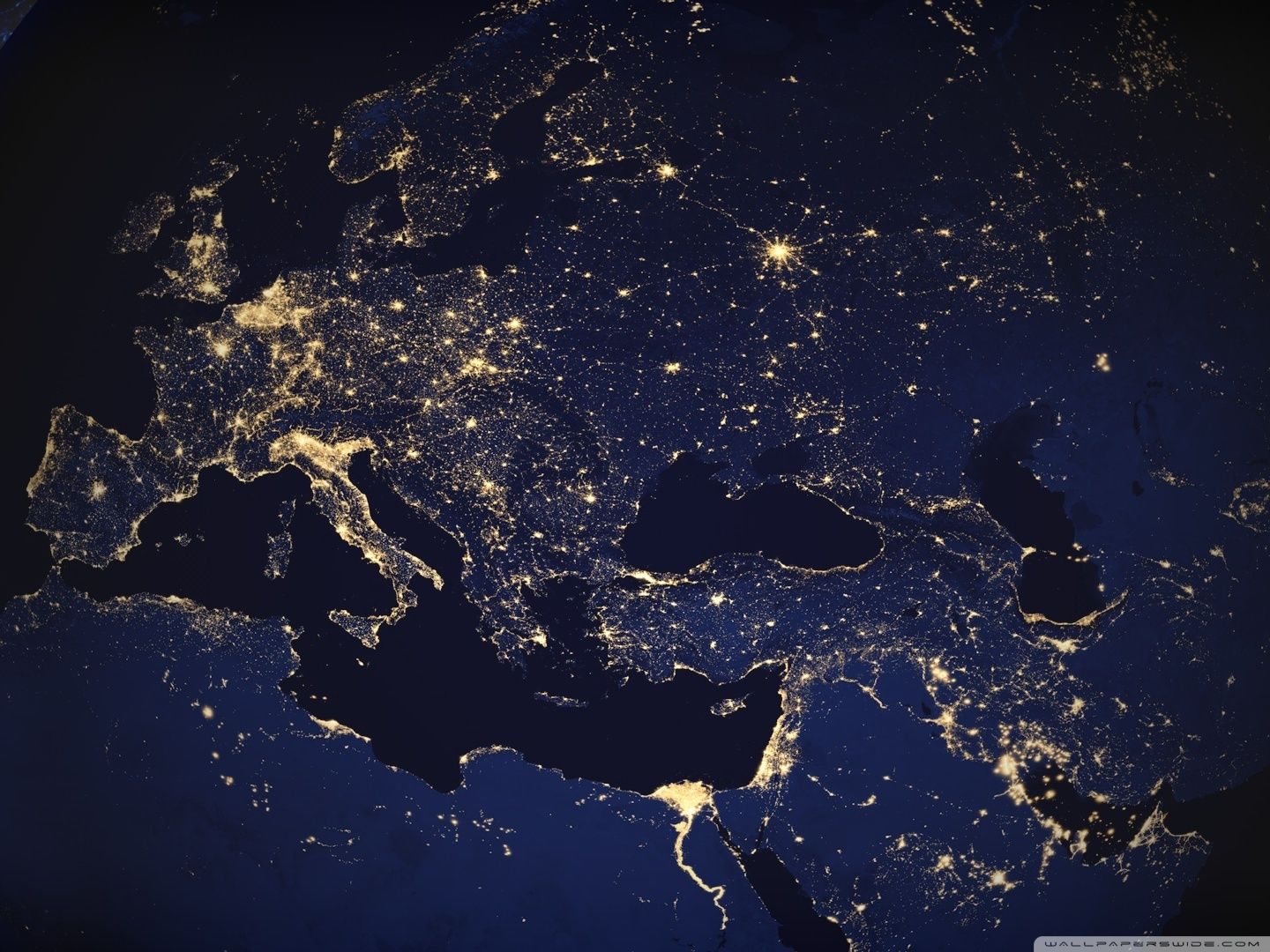 Earth At Night Wallpapers Wallpaper Cave