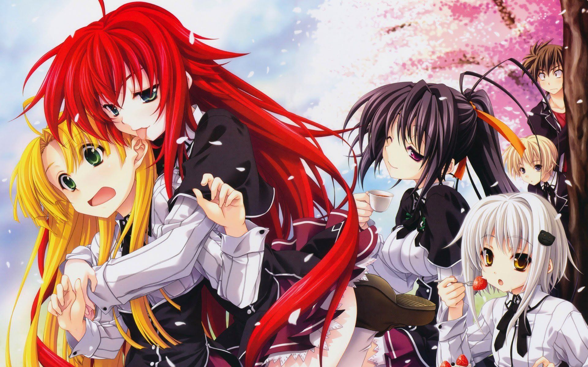 High School DxD Akeno Wallpapers - Wallpaper Cave