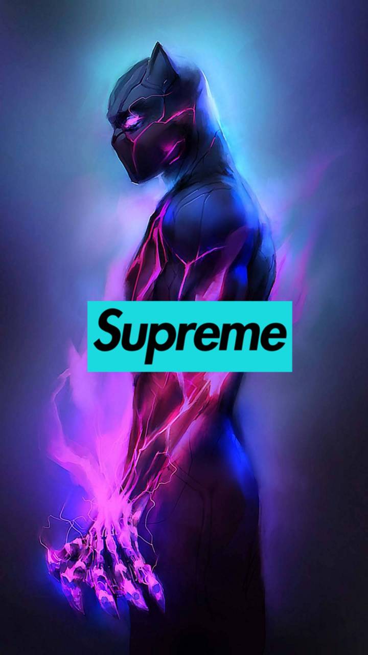 Black Panther Supreme Wallpapers Wallpaper Cave