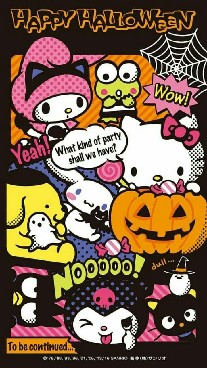 My Melody Halloween Wallpapers Wallpaper Cave