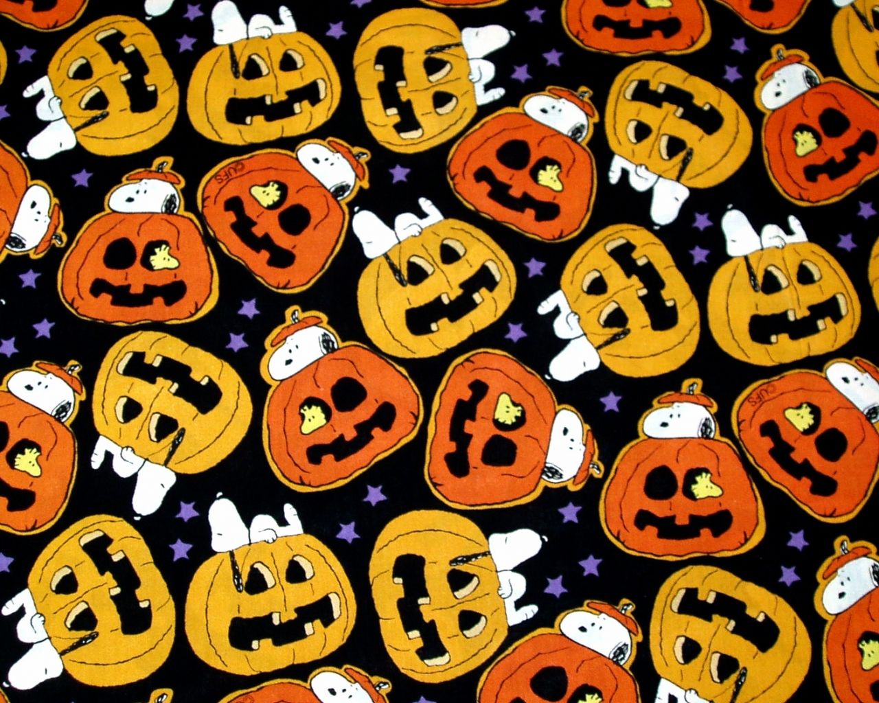 Halloween Peanuts Wallpapers Wallpaper Cave