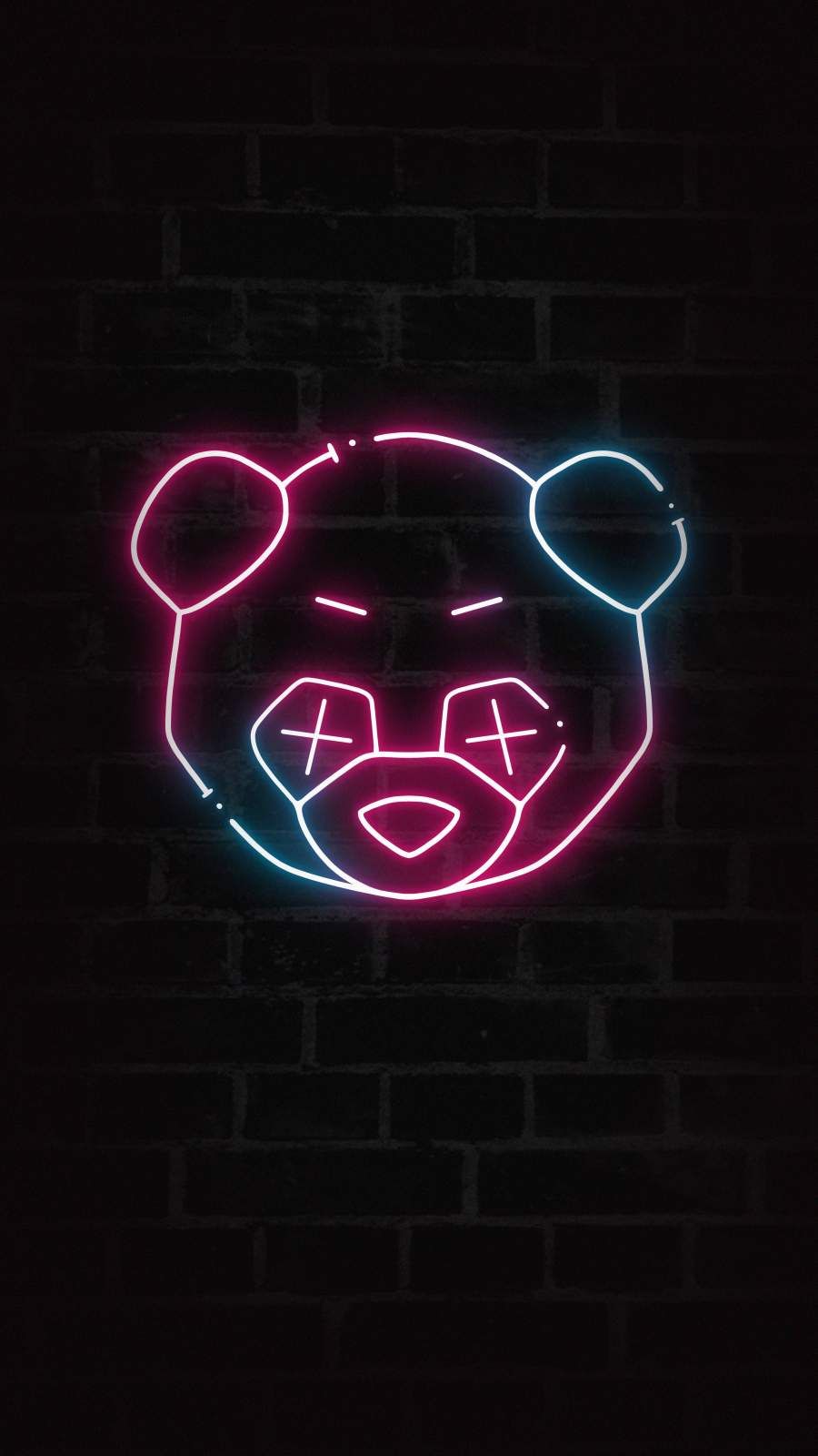 Neon Panda Wallpapers Wallpaper Cave