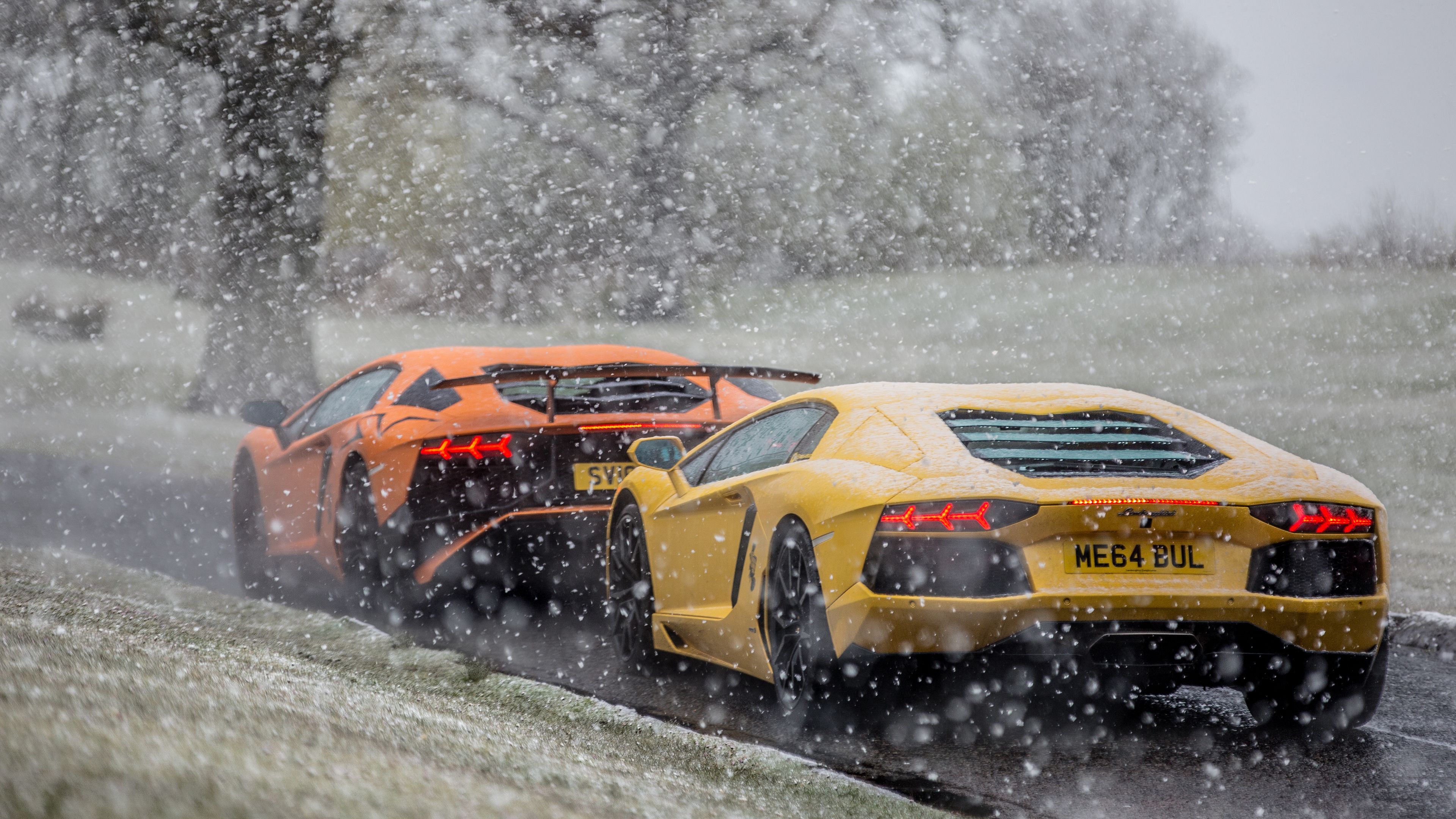 Cars In Snow Wallpapers Wallpaper Cave