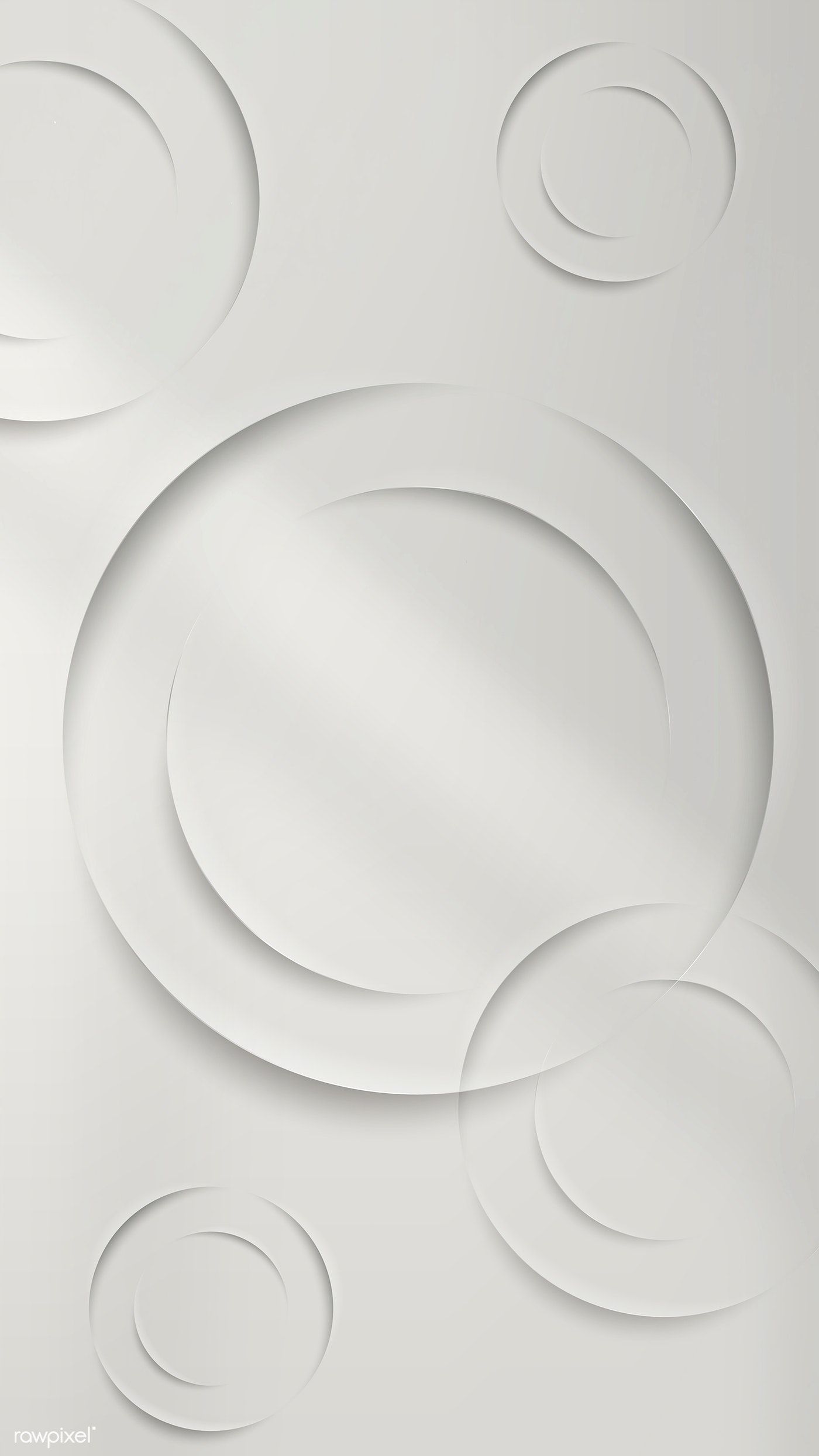 White Circle Wallpapers Wallpaper Cave