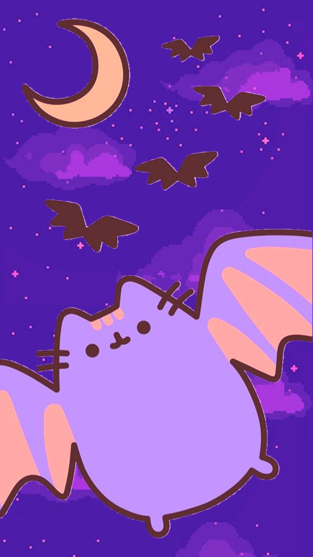 Halloween Pusheen Cat Wallpapers Wallpaper Cave