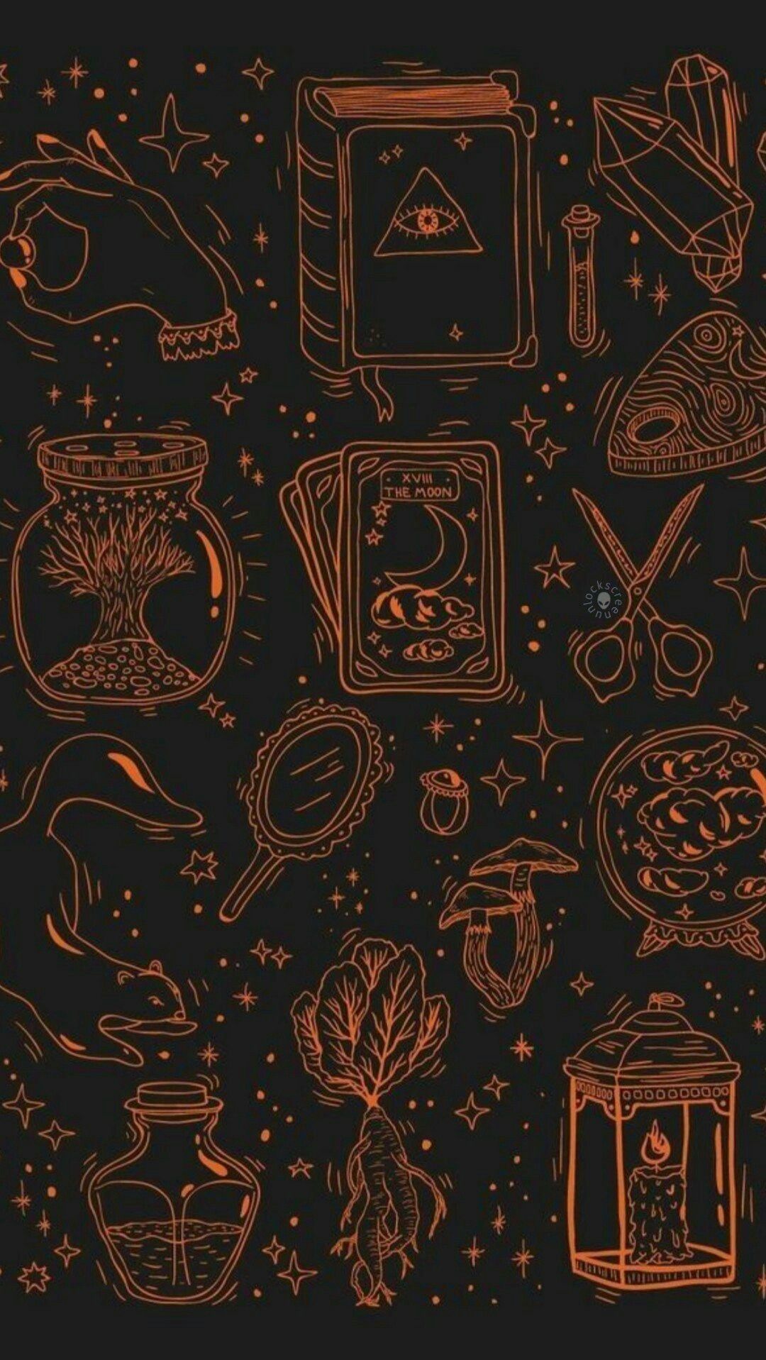 Halloween Lockscreen Wallpapers Wallpaper Cave