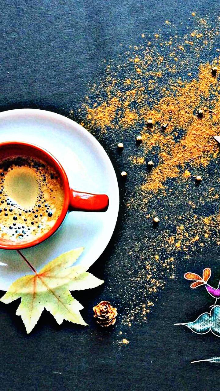Autumn And Coffee Wallpapers Wallpaper Cave