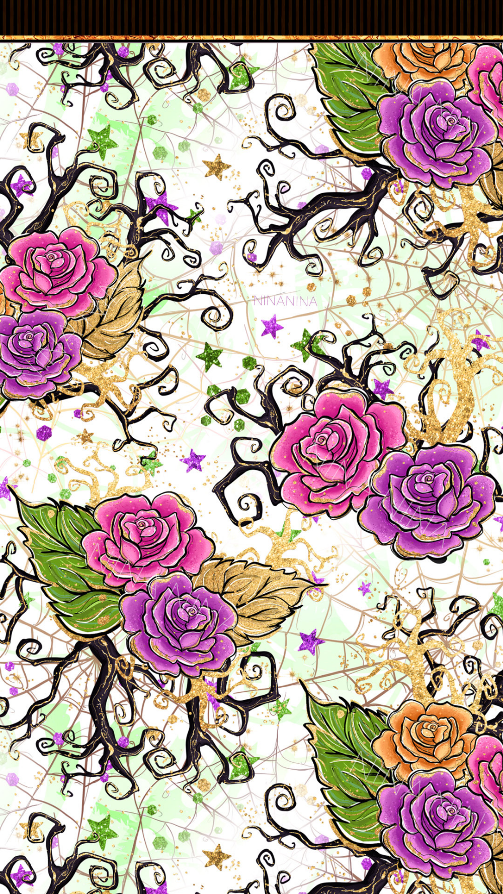 Floral Halloween Wallpapers Wallpaper Cave