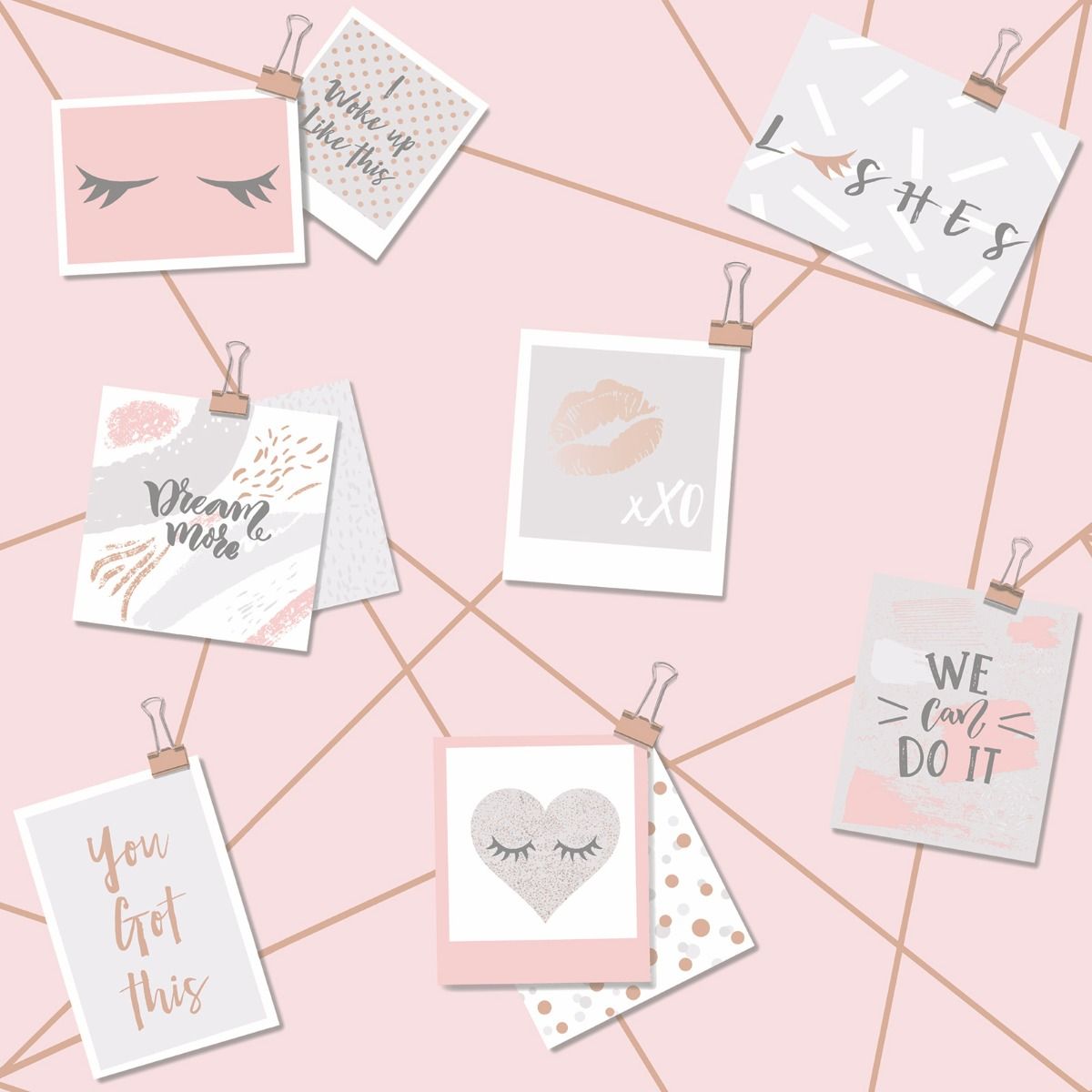 Pink Gold Wallpapers Wallpaper Cave