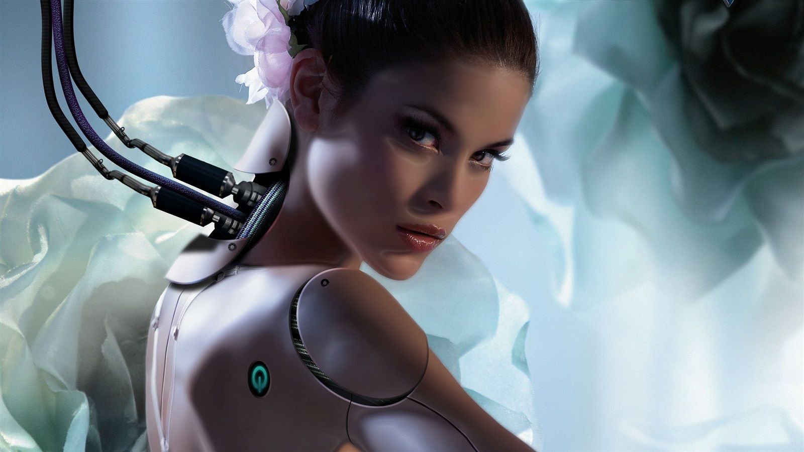 Women Robot Wallpapers Wallpaper Cave