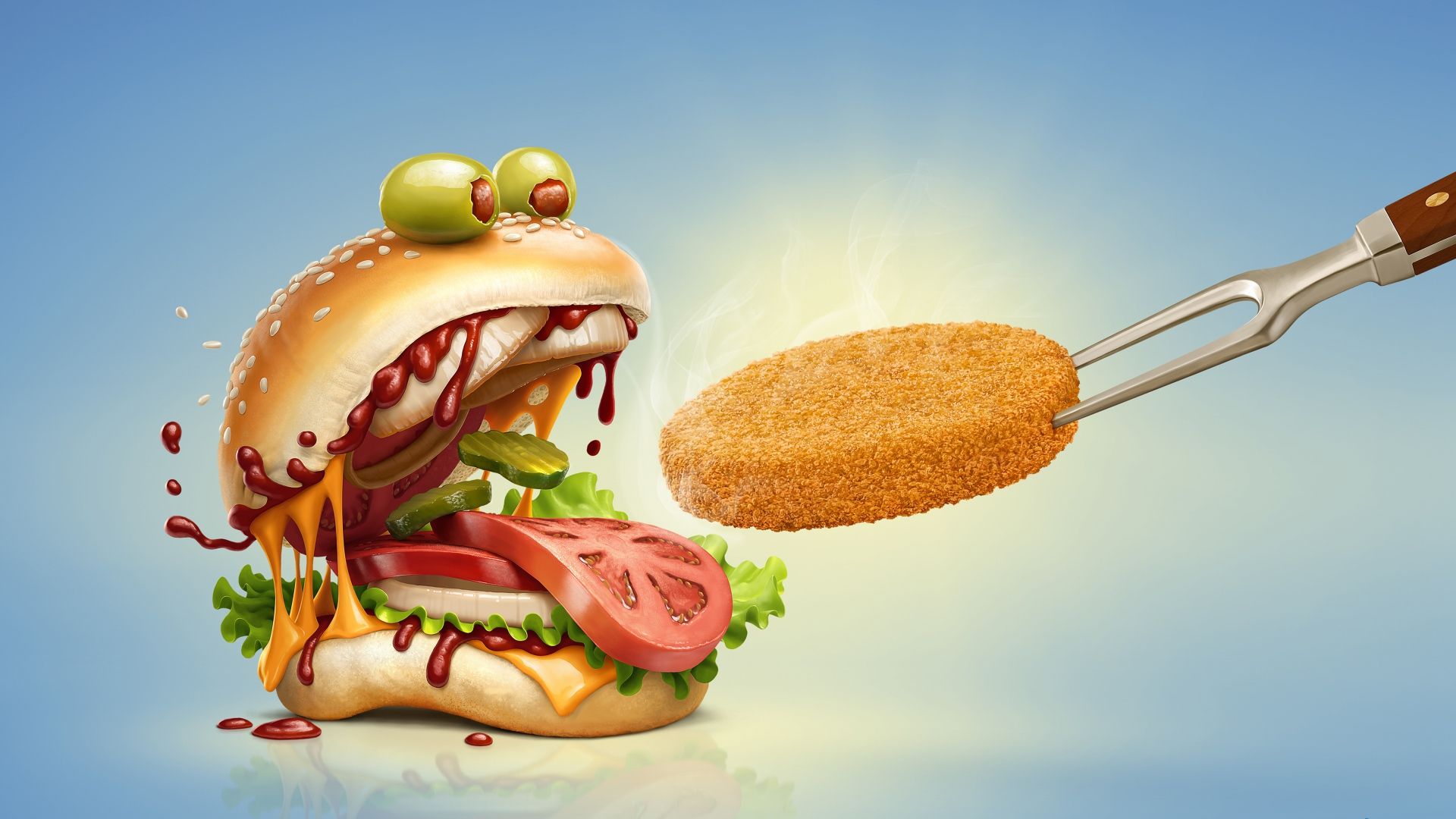 Funny Food Wallpapers Wallpaper Cave