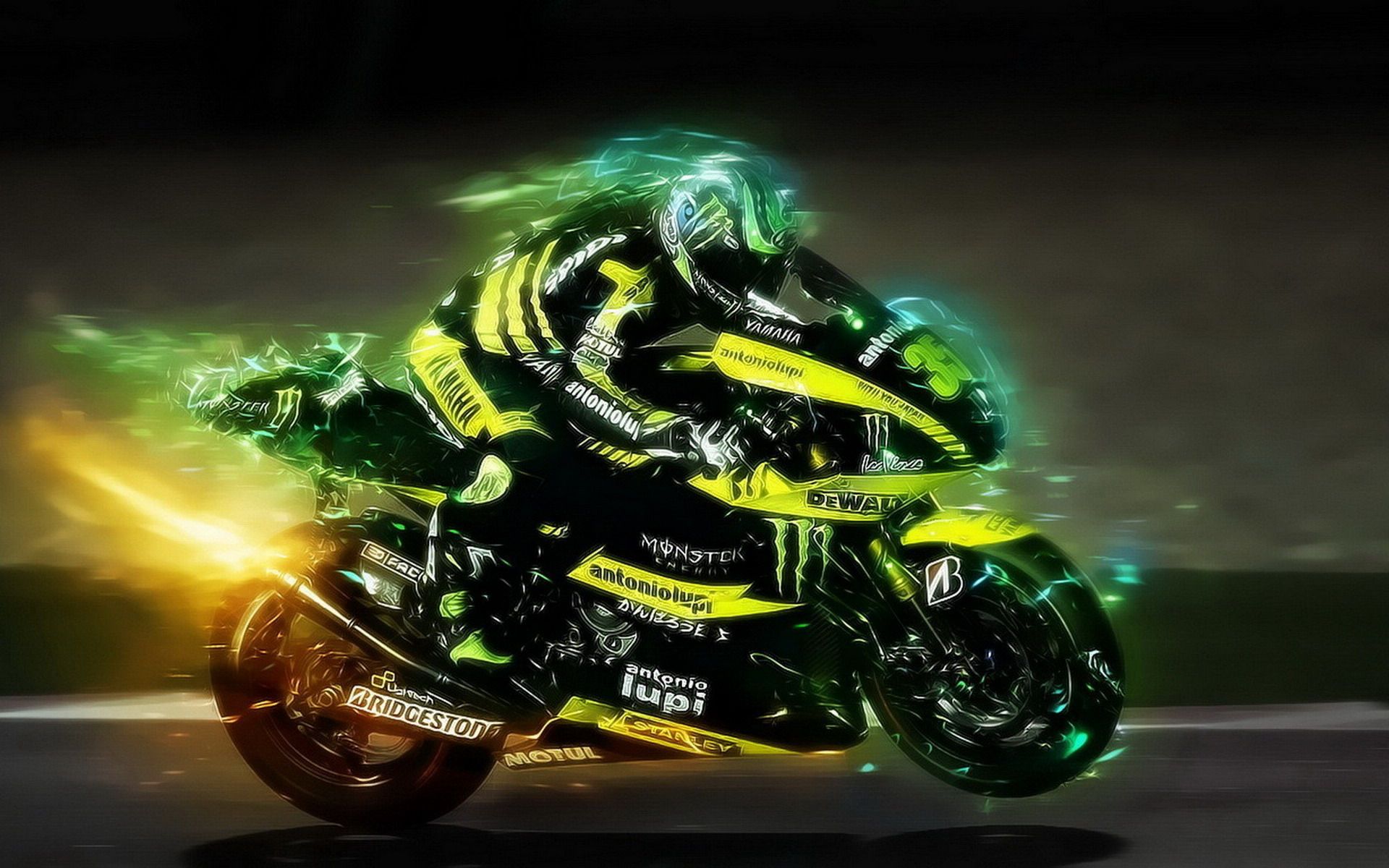 3d Graphics Bike Wallpapers