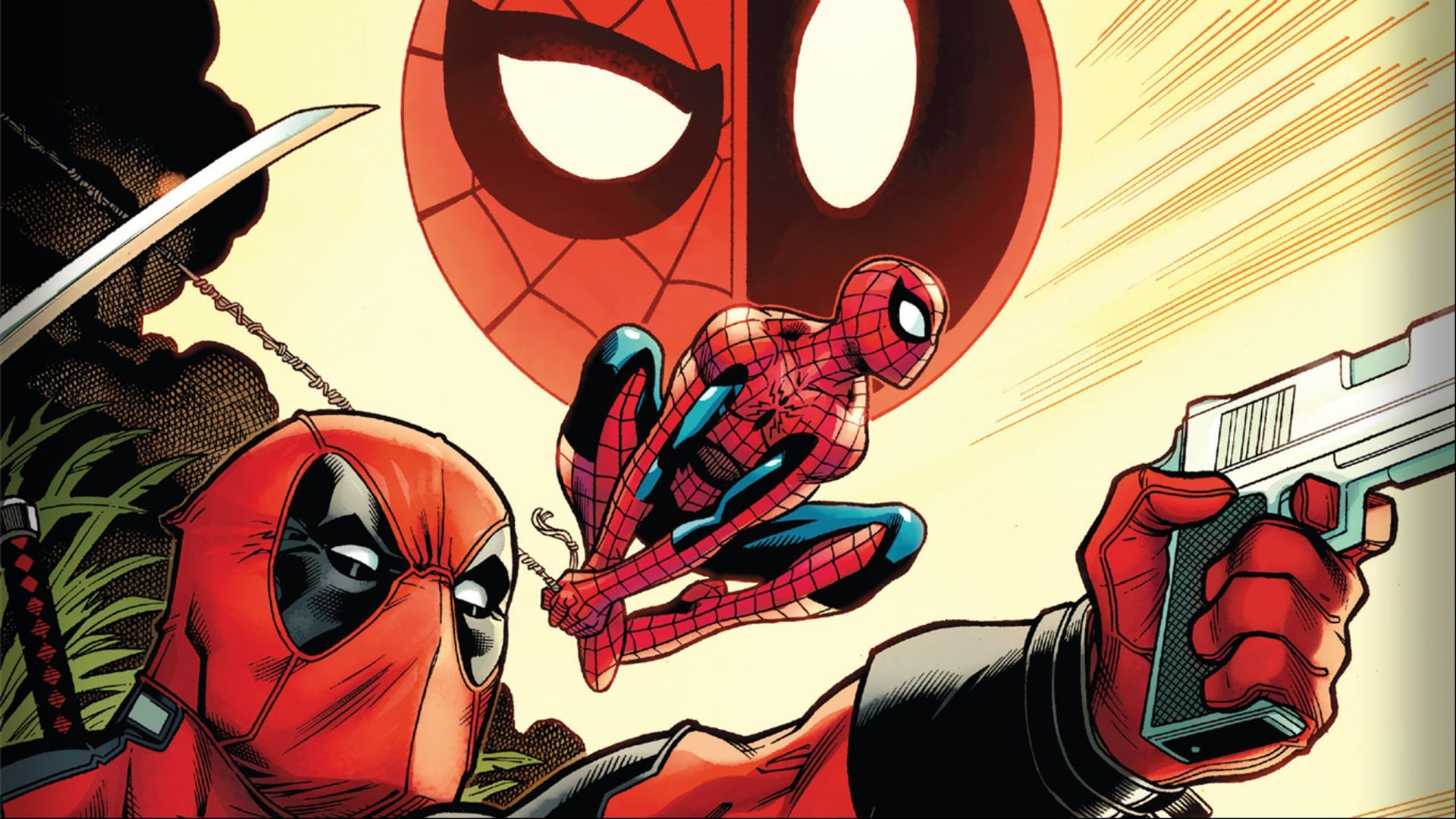 Spider Man And Deadpool Wallpapers Wallpaper Cave