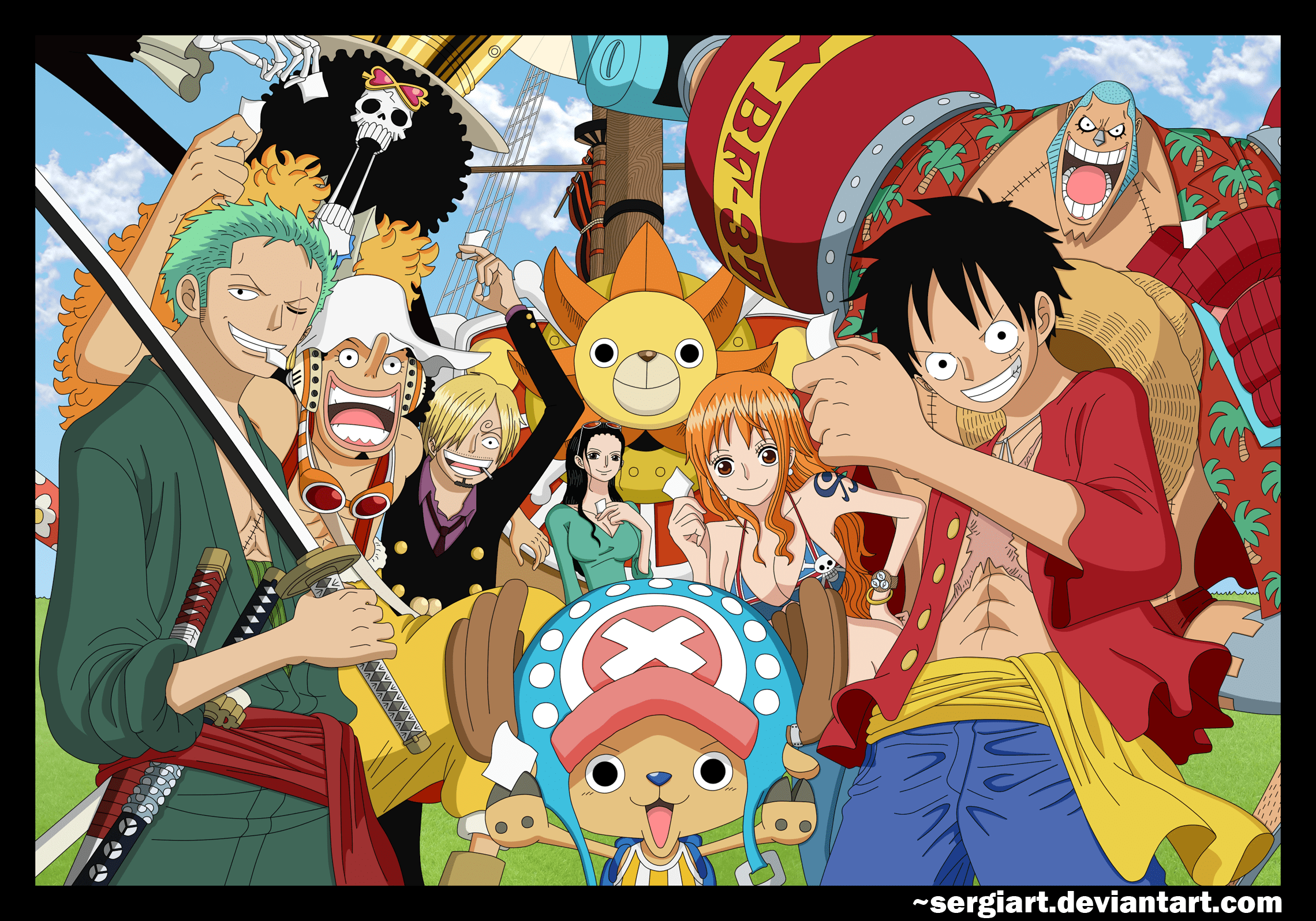 One Piece Luffy Crew Wallpapers