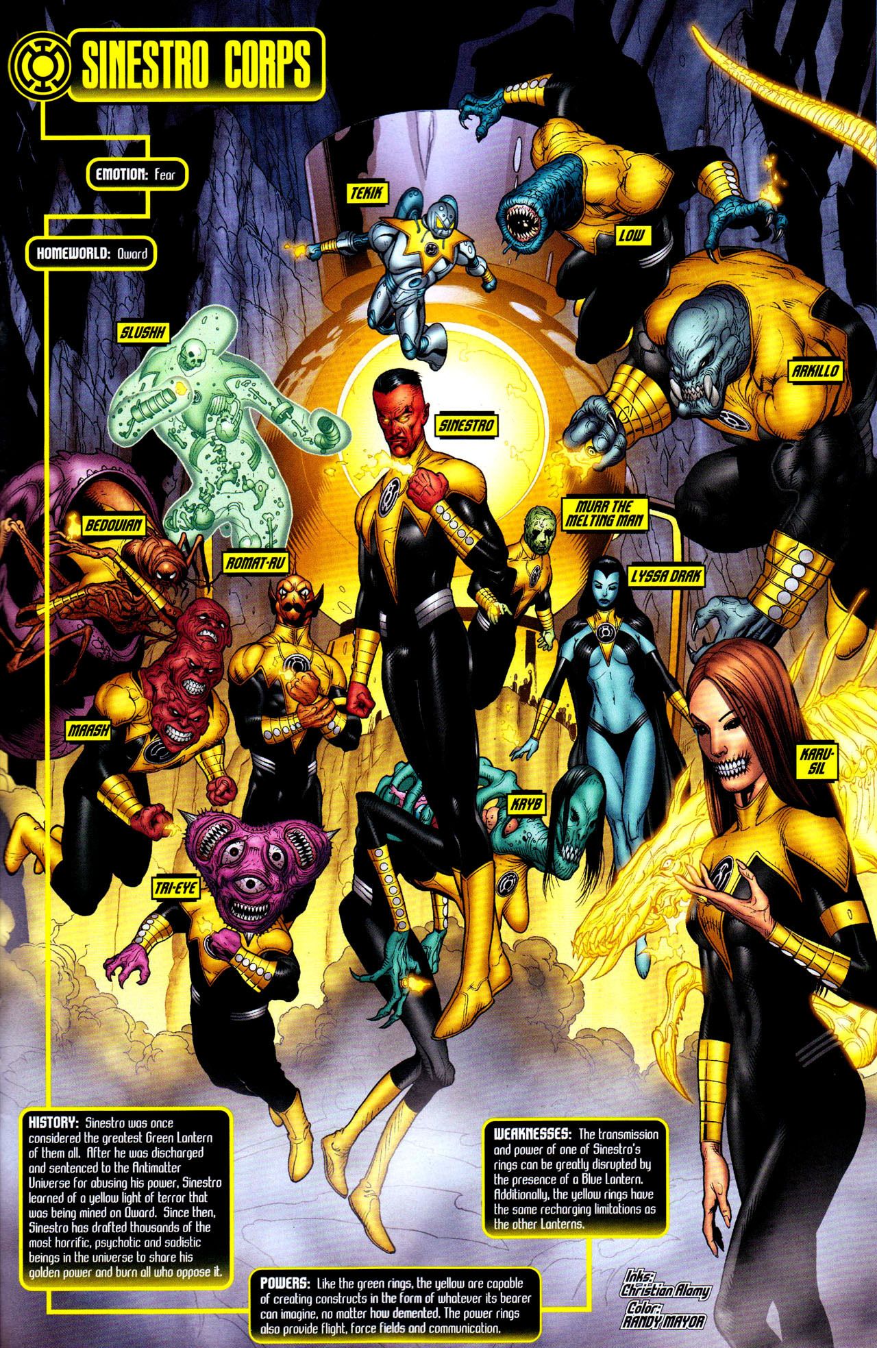 Yellow Lantern Corps Members Wallpapers Wallpaper Cave