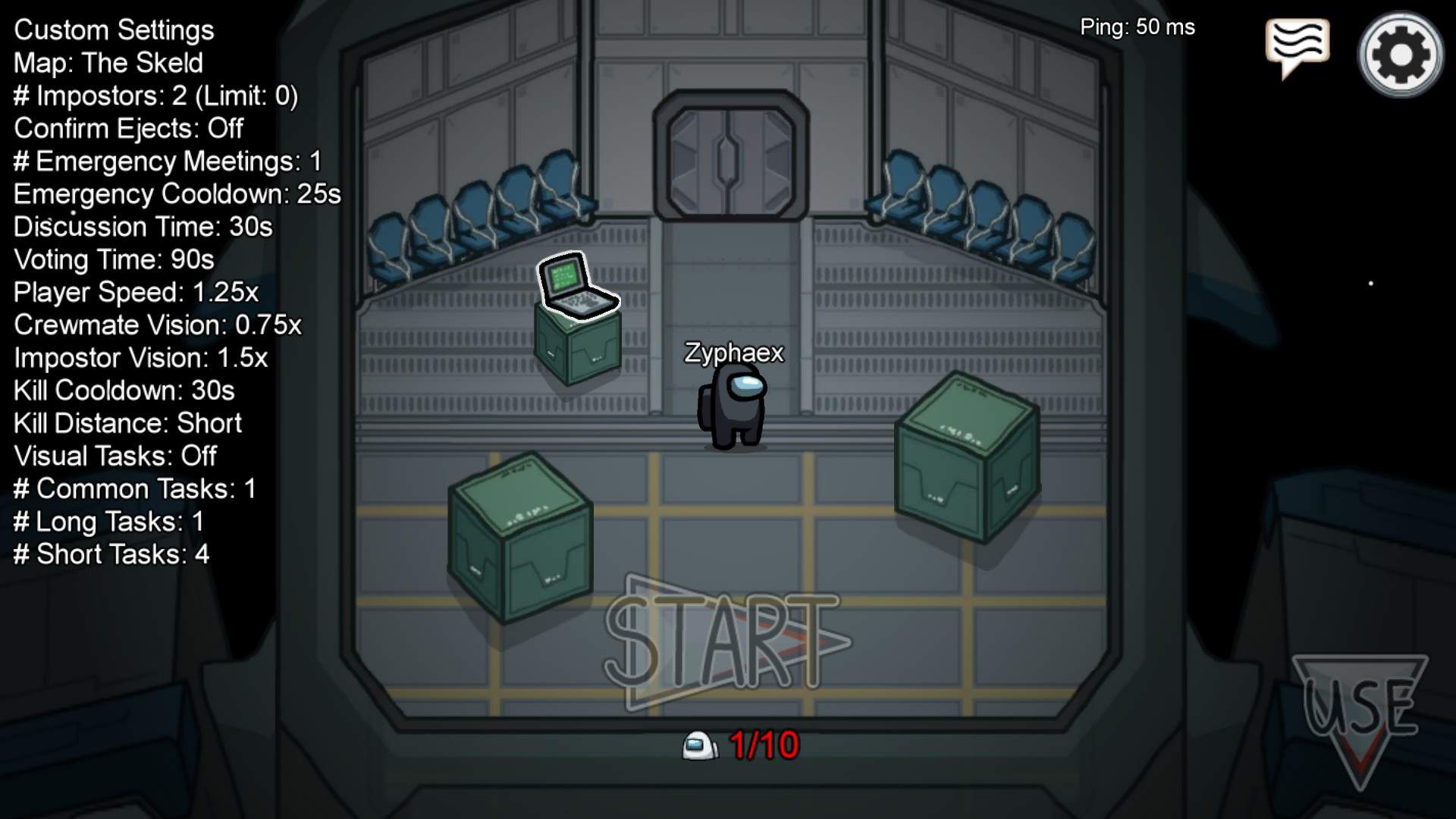 Among Us Skeld Wallpapers Wallpaper Cave