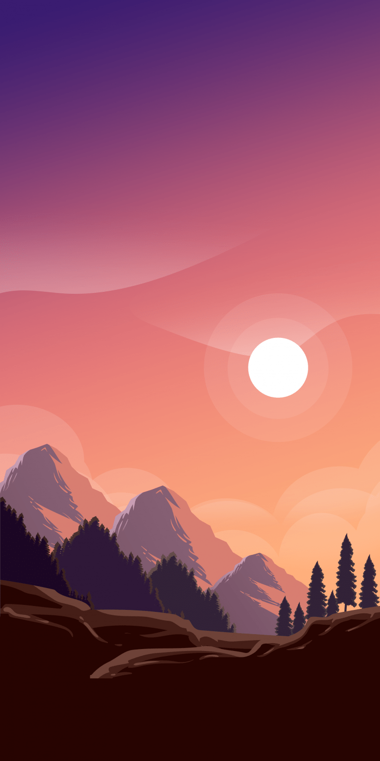 Vector Landscape Wallpapers Wallpaper Cave