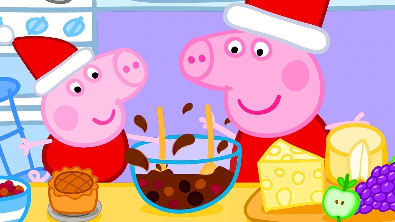 Peppa Pig Christmas Wallpapers Wallpaper Cave