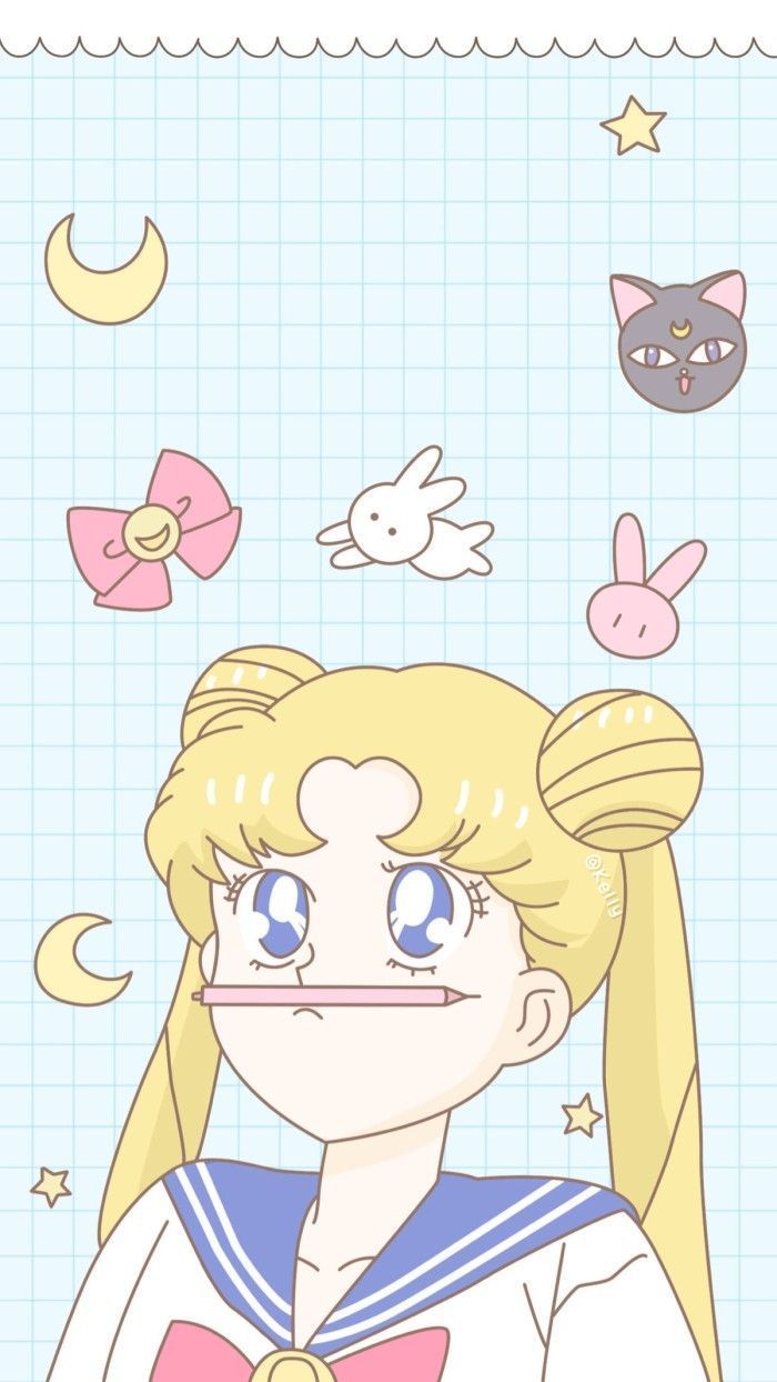 Kawaii Galaxy Sailor Moon Wallpapers Wallpaper Cave