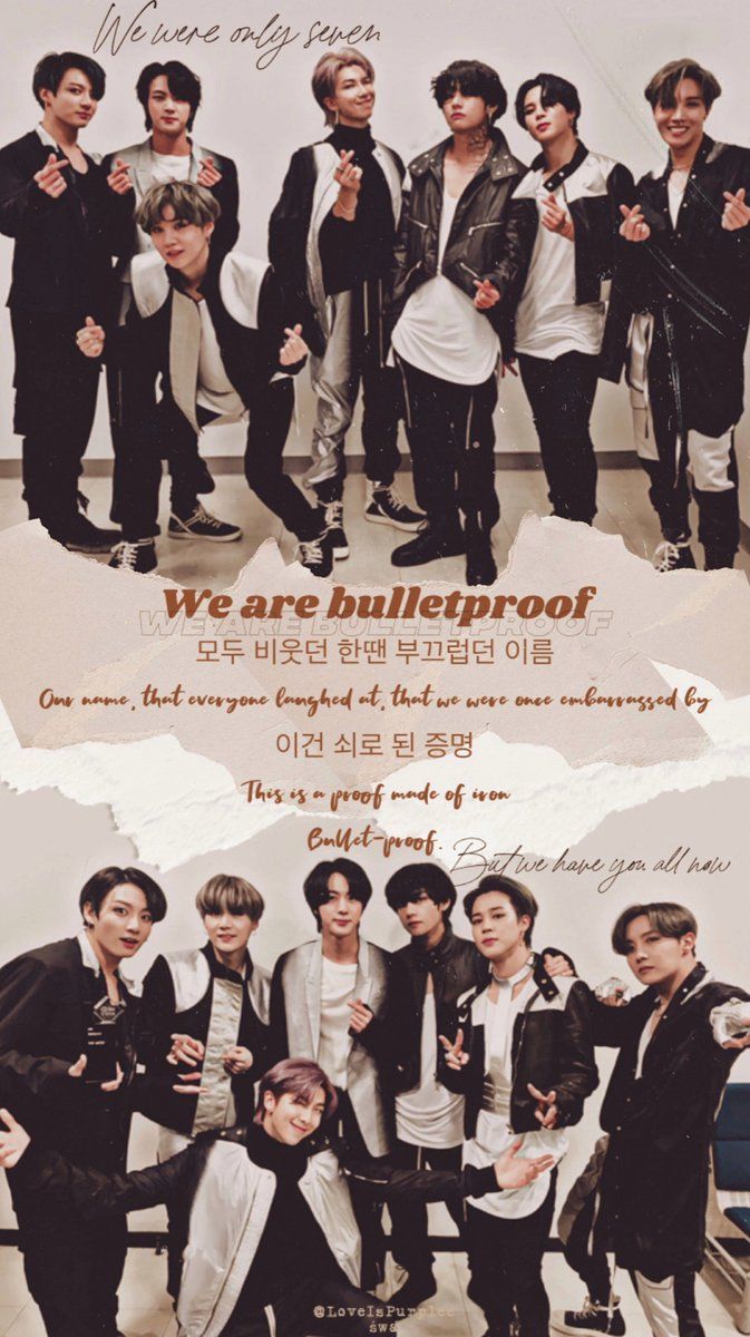 BTS OT7 Aesthetic Wallpapers Wallpaper Cave