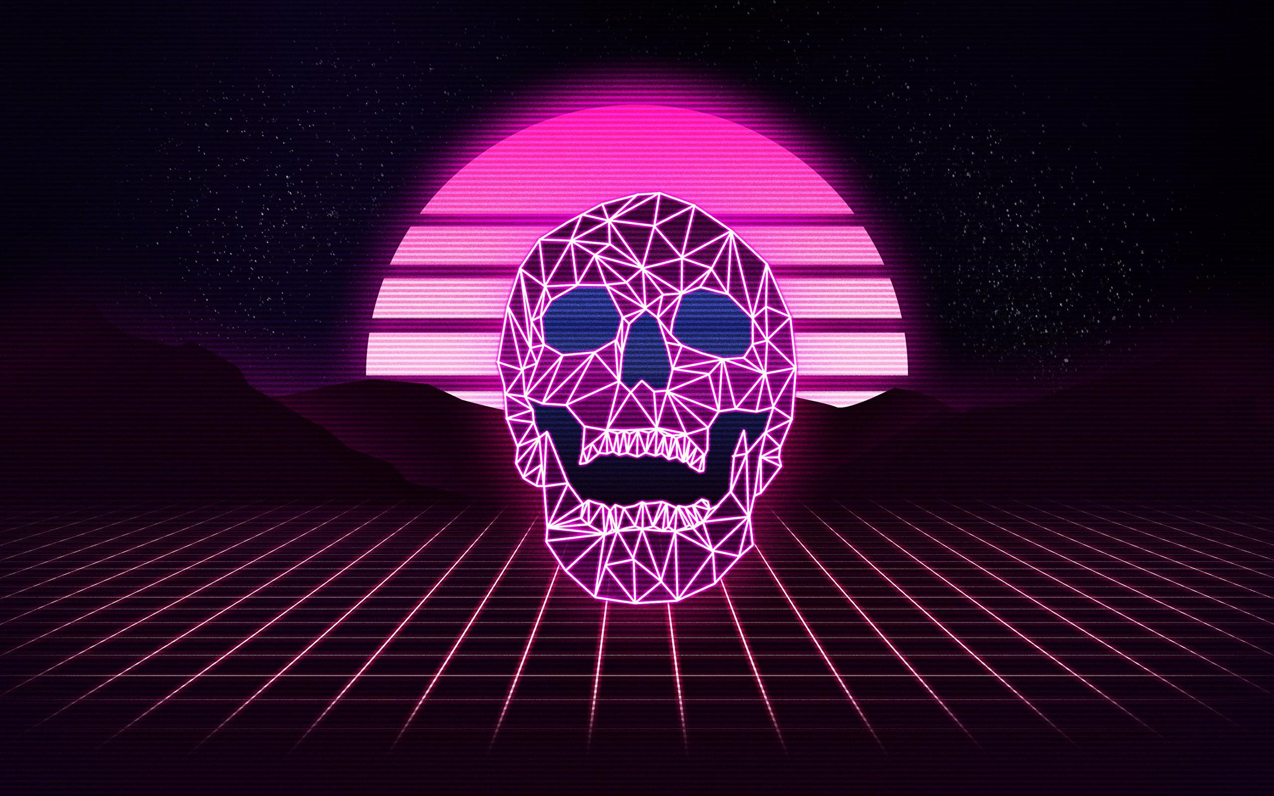 Retro Skull Wallpapers Wallpaper Cave
