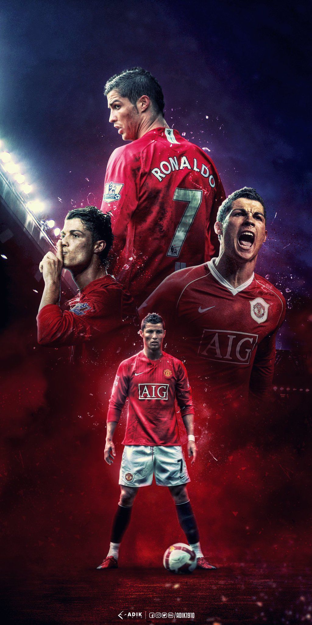 Ronaldo MU Wallpapers Wallpaper Cave
