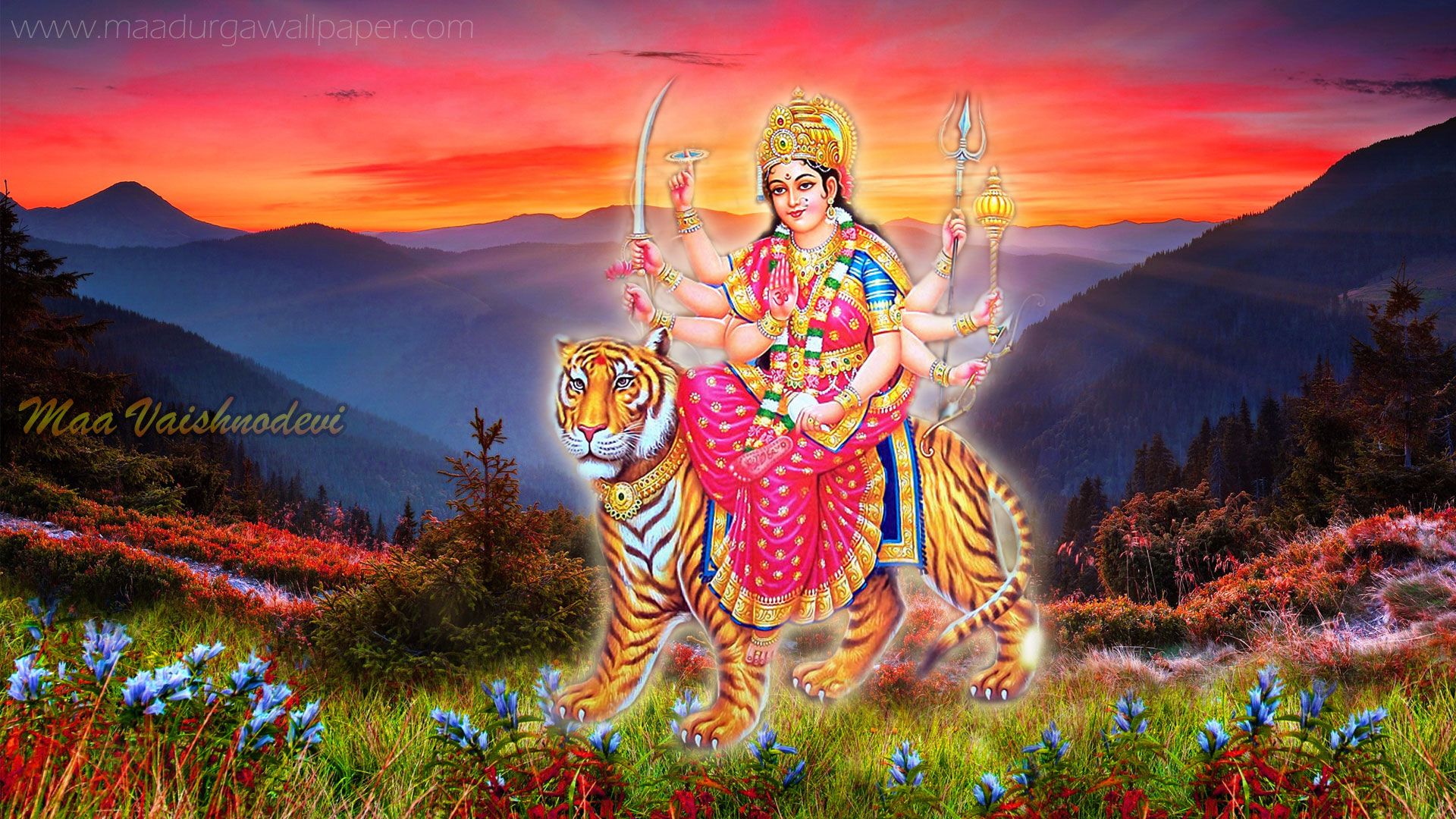 Mata Vaishno Devi Wallpapers Wallpaper Cave