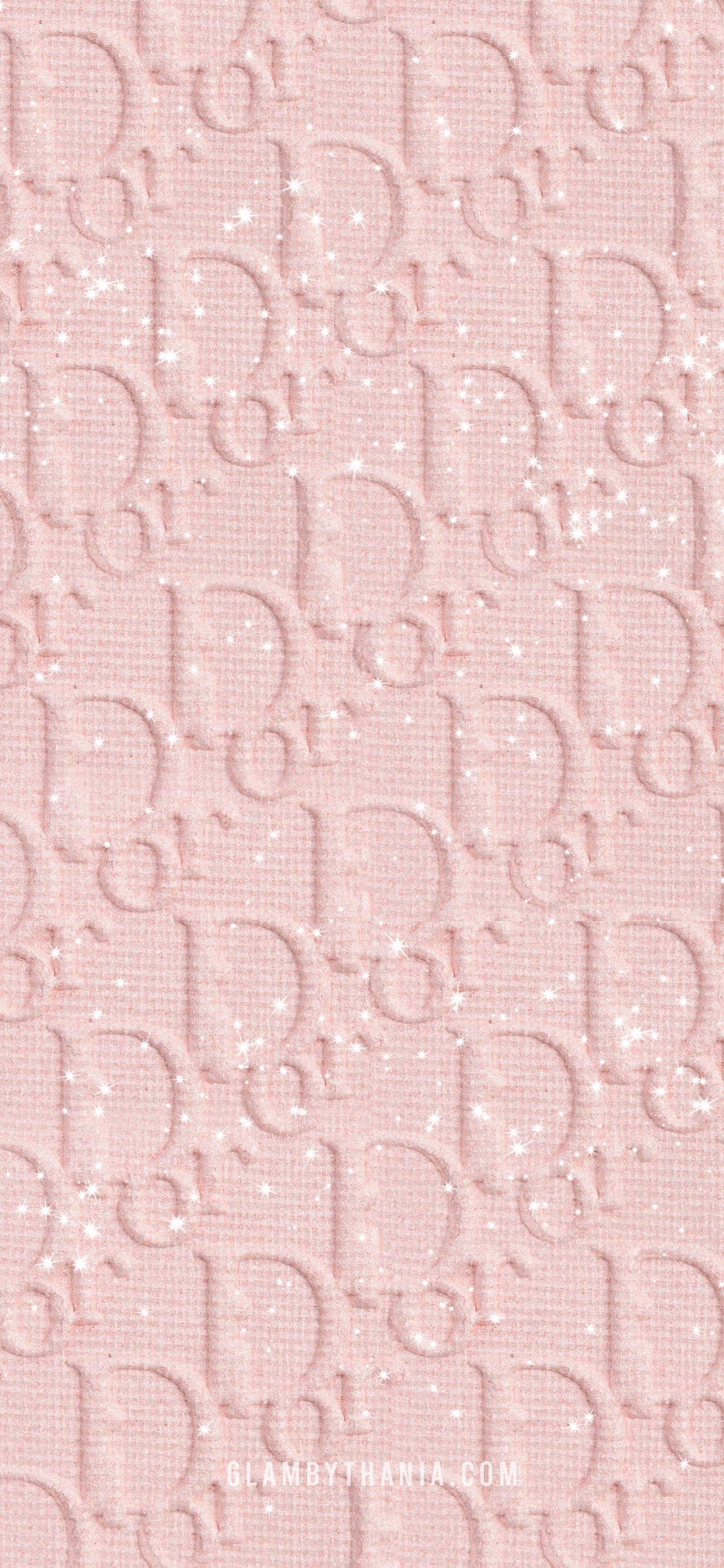 Dior Pattern Wallpaper
