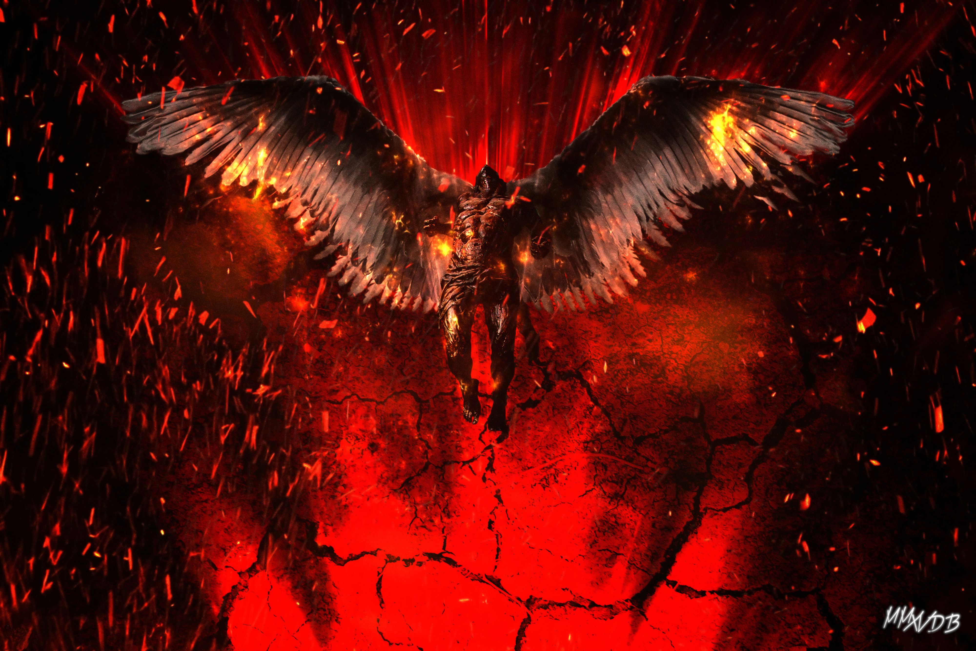 Lucifer Wings Wallpapers Wallpaper Cave
