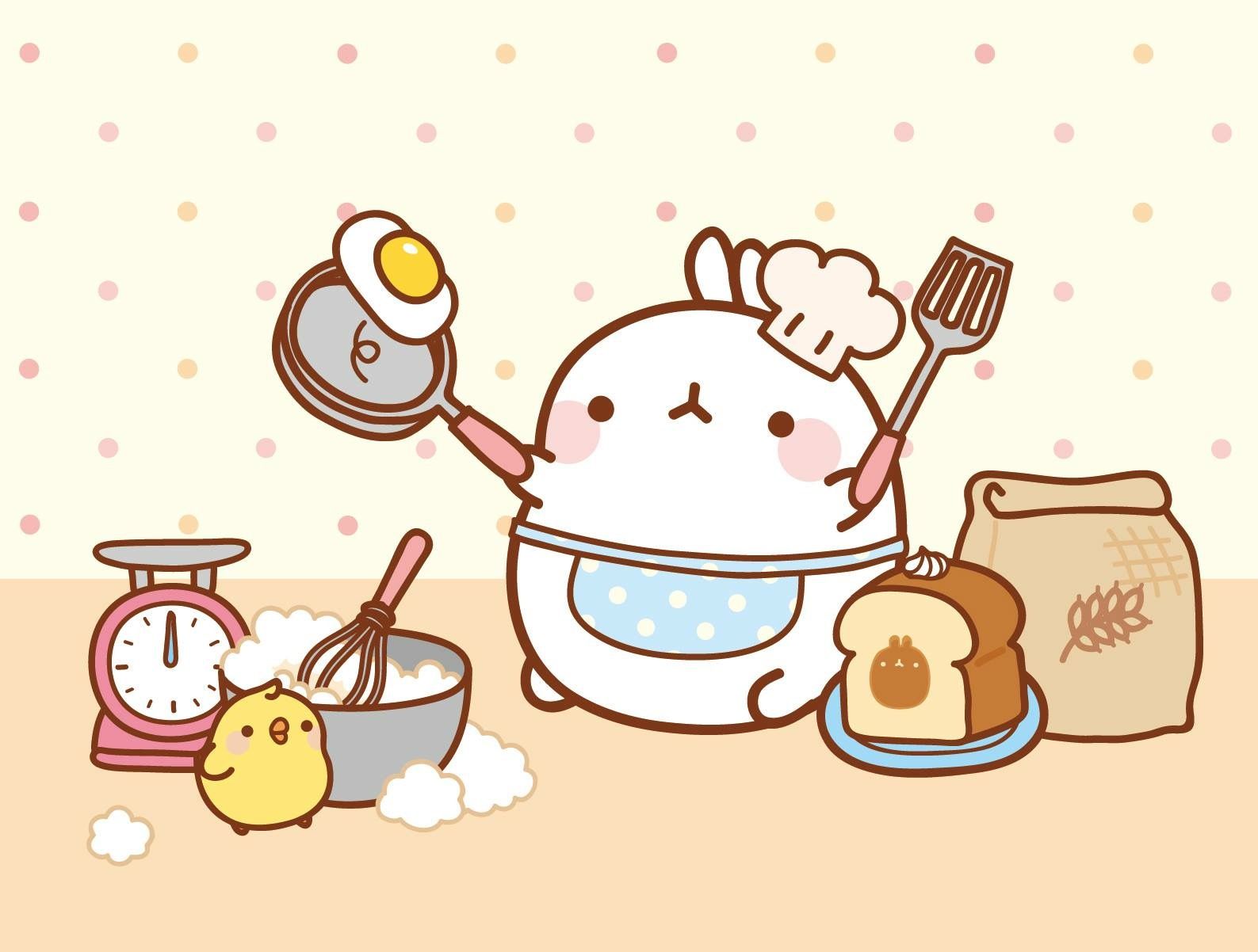 Kawaii Kitchen Wallpapers Wallpaper Cave