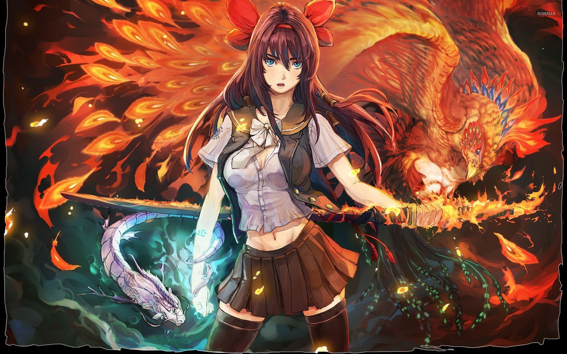 Anime Phoenix Wallpapers Wallpaper Cave